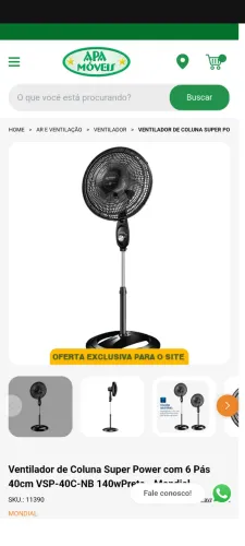 Ventilador notal fiscal