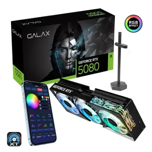 RTX 5080 GALAX 1-CLICK OC NA GARANTIA 