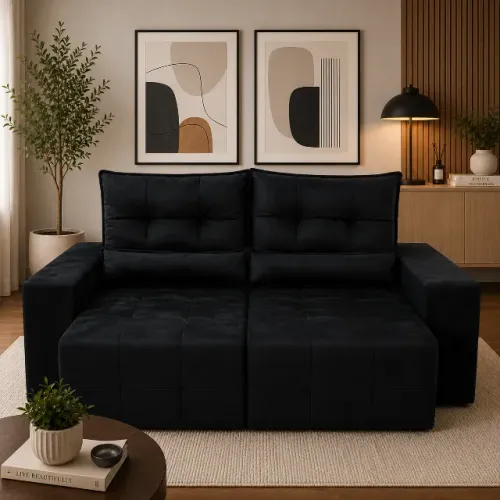 Sofa retratil e reclinavel NOVO DE FABRICA
