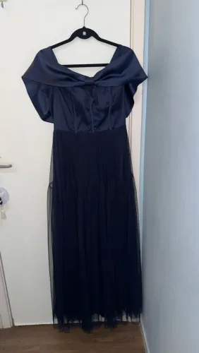 Vestido Azul Marinho - Festa