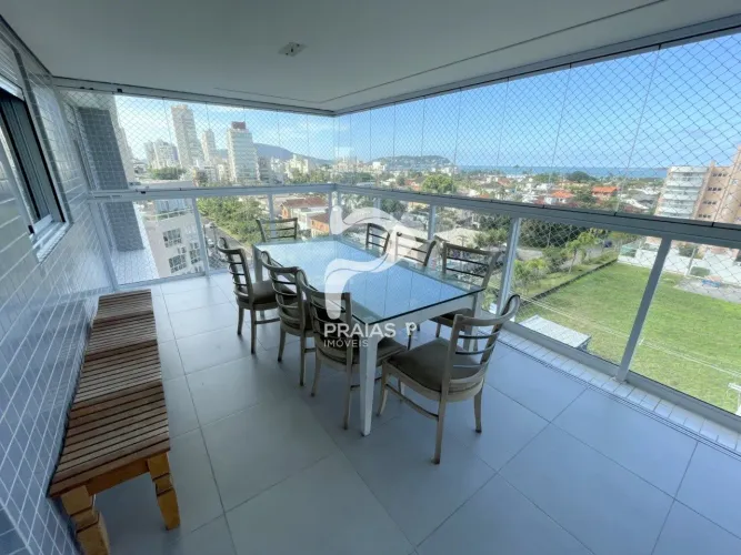 Apartamento com vista para o mar, 3 dormitórios, Enseada, Guarujá