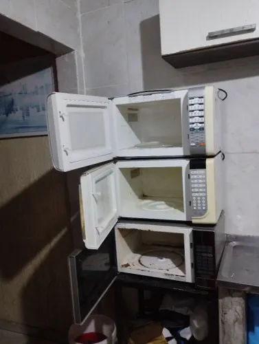 3 microondas pra vender