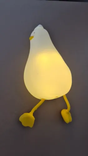 Luminária Pato de silicone da imaginarium