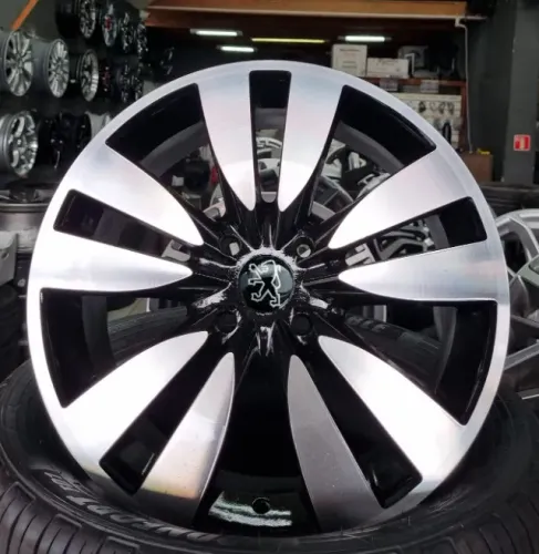 Jogo de rodas Peugeot aro 17 4x108