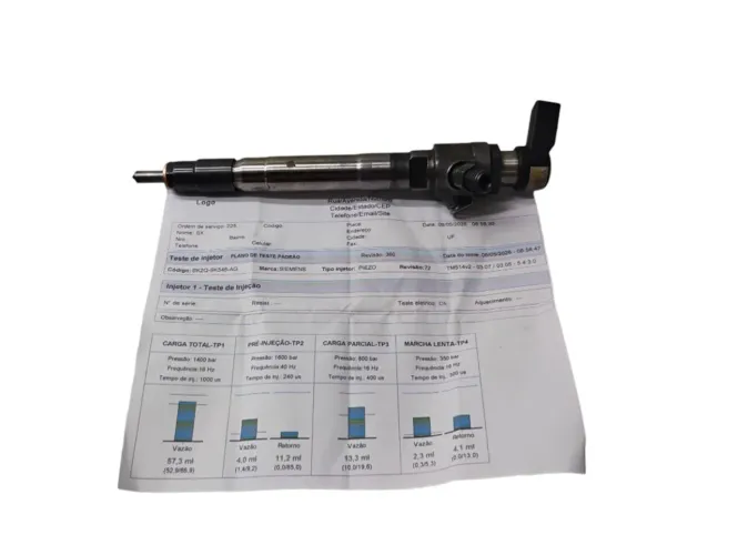 Bico injetor ranger 2.2/3.2 diesel 2012/2023