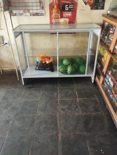 Balcão de vidro