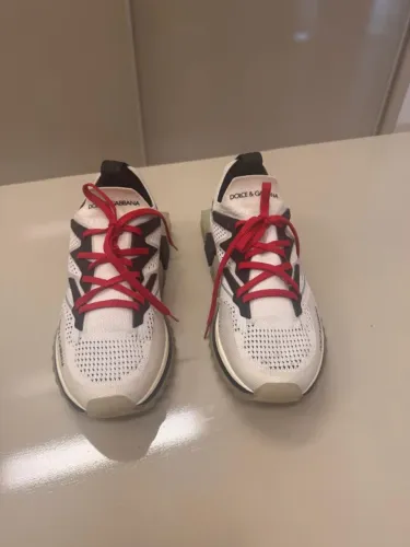 Tênis Dolce & Gabbana, masculino, branco, tamanho 40.