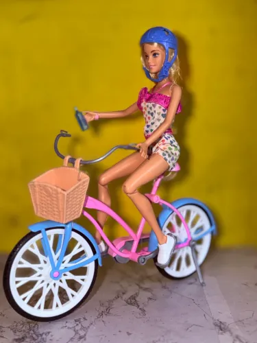 Barbie passeio de bicicleta