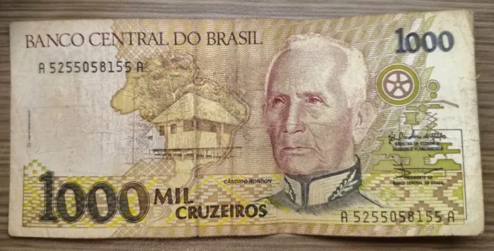 Cédula 1000 Cruzeiros