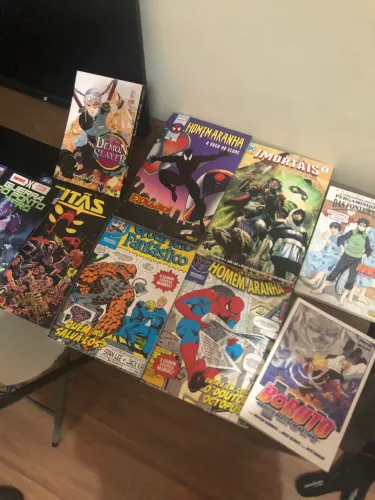 Lote: 9 mangás com HQs para expandir sua coleção