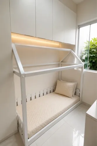 CAMA INFANTIL MONTESSORIANA GRÃO DE GENTE