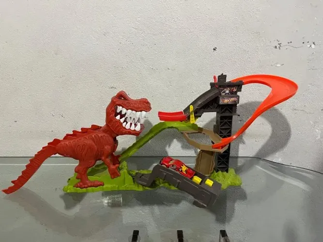 Pista Hot Wheels Dinossauro carrinho original