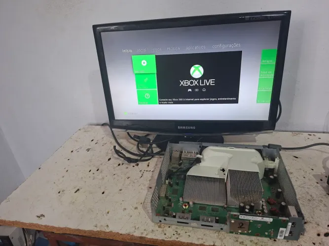 Placas de Xbox 360 fat ,sucata ligando!!!