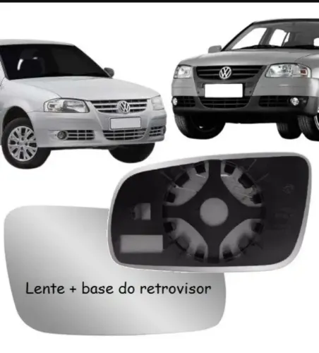ESPELHO/LENTE DO RETROVISOR DO GOL, BORA E GOLF