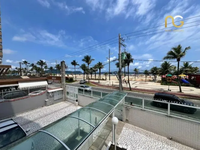 Apartamento Beira Mar com 2 dormitórios à venda, 87 m² por R$ 458.000 - Aviação - Praia Gr