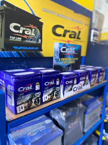 Bateria de Moto, nova com garantia