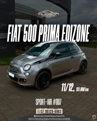 Fiat 500 Sport AIR 1.4 16v/1.4 Flex Mec. 2012
