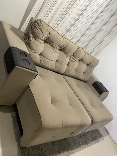 SOFÁ TOP SUPER CONFORTÁVEL RETRÁTIL E RECLINÁVEL ENTREGO GRÁTIS
