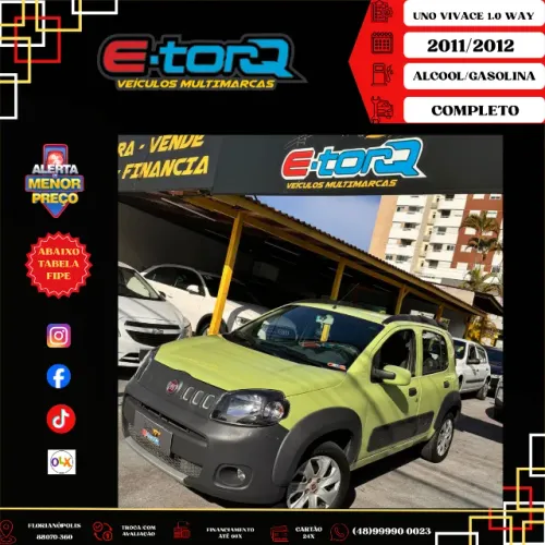 Fiat Uno WAY 1.0 EVO Fire Flex 8V 5P 2012