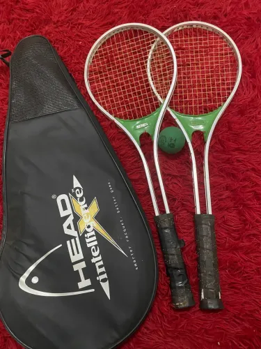 Raquete Tênis Vintage, Usada Century Alumínio Verde - Usado