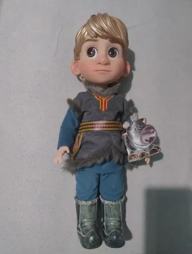 Boneco Kristoff Frozen Animator Original Disney Store
