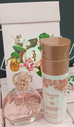 Kit Floratta Rose. Do Boticário.