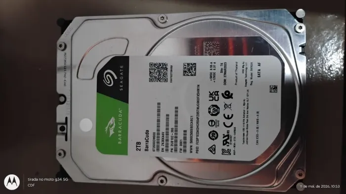 HD BARRACUDA 2TB 7200RPM