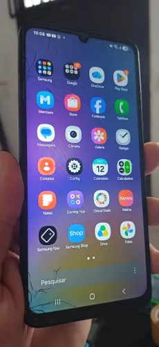 SAMSUNG A06 128 GB A TELA TRINCADA MAIS FUNCIONANDO 