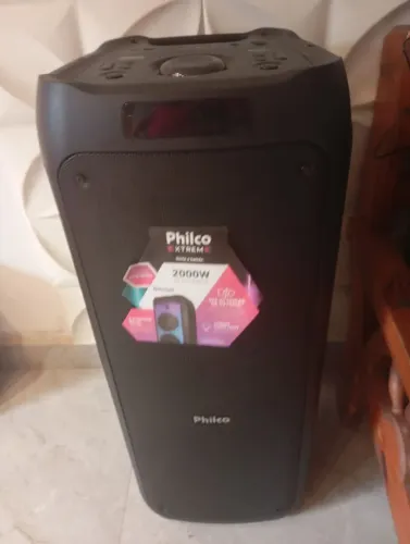 Caixa de som Philco nova Xtrem 2000w