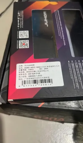 Memoria DDR5 16gb 6400hz juhor