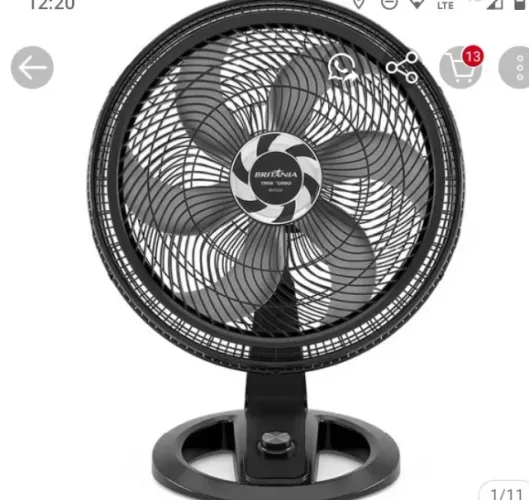 ventilador para retirada de pecas
