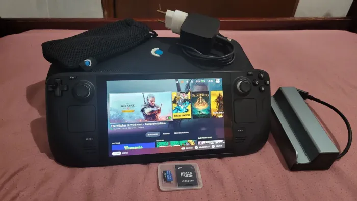 STEAM DECK LCD 512GB + SD LEXAR 512GB 