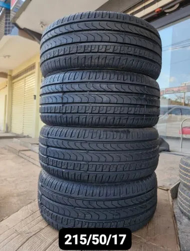 Pneu Remold 215/50/17 novo 