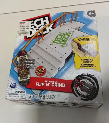 Pista skate de dedo Tech Deck Flip N' Grind