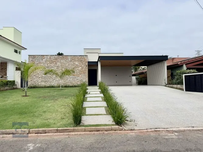 Casa com 4 dormitórios à venda, 300 m² por R$ 2.850.000,00 - Condomínio Campos de Santo An