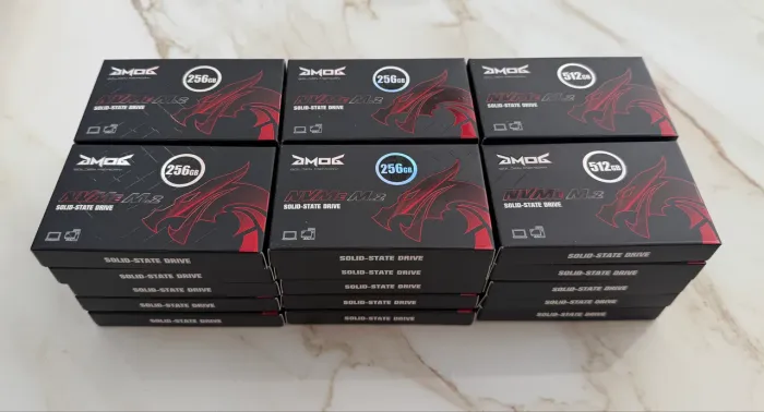 SSD M.2 NVMe 256GB e 512GB