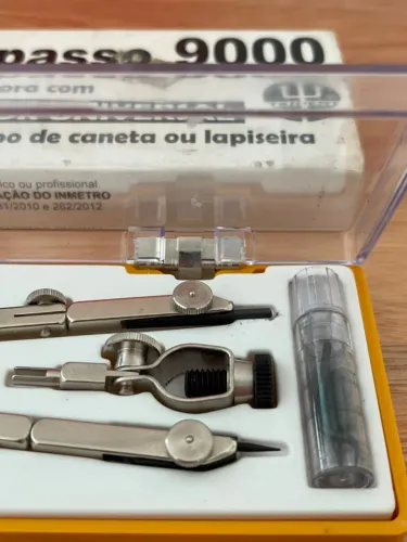 Compasso Profissional Trident 9000 Original! Para desenho técnico