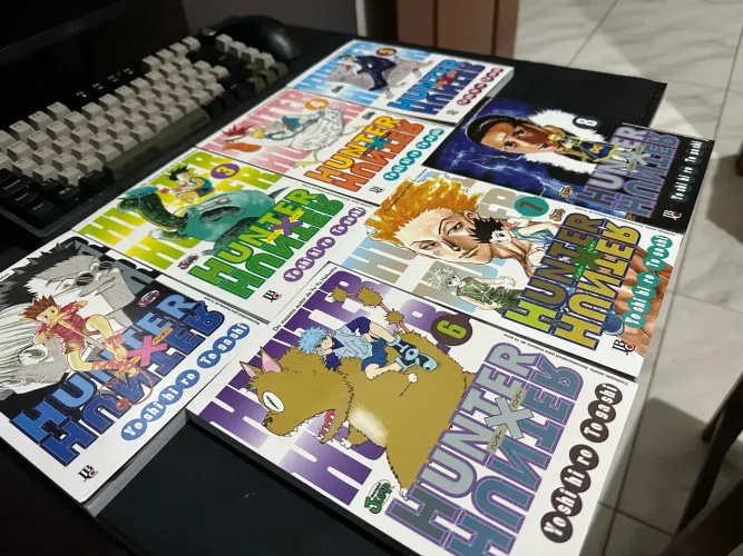 Mangás Hunter x Hunter (JBC) - Volumes 02 ao 08