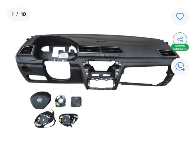 KIT AIRBAG VOLKSWAGEN GOL, VOYAGE G8 2022 2023