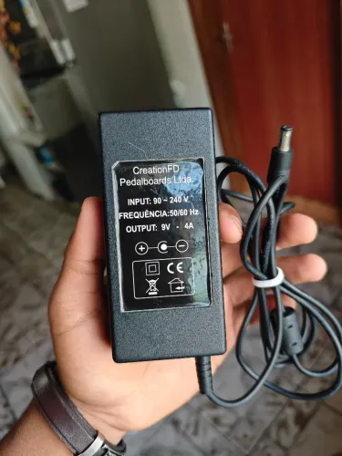 Fonte Para Pedais 4000ma + extensor 12 pedais