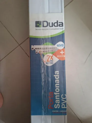 Porta sanfonada PVC Branca 84x210 cm