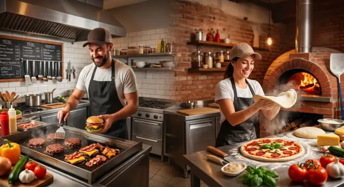 Chapeiro e pizzaolo