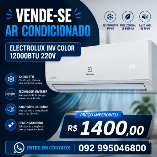 AR CONDICIONADO ELECTROLUX INVERTER