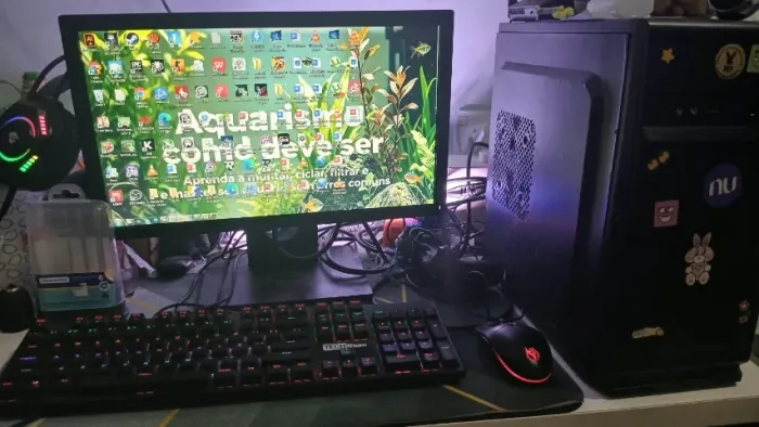 PC Para jogos e trabalho 16gb ram, processador xeon, Rx580 8gb.