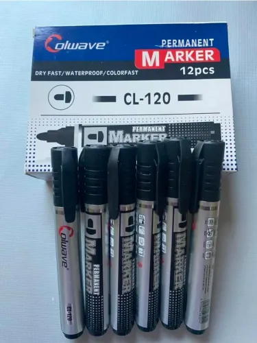 Canetão Permanente Preta (preço por unidade)