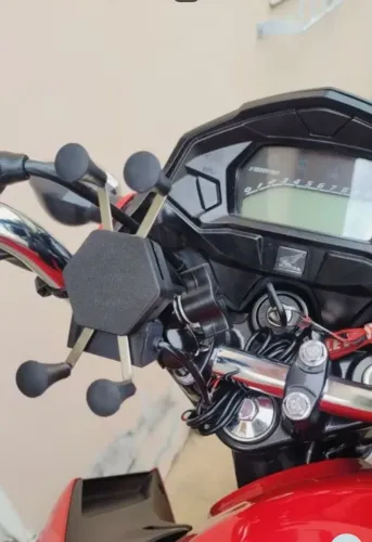 Suporte celular com carregador