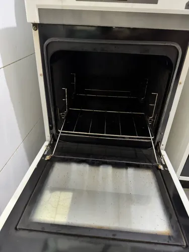 Fogão 4 bocas adaptado para gás encanado
