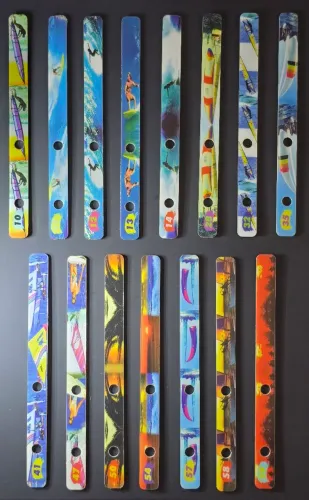 Lote de 15 palitos Kibon Stickbon de Verão 1997 sem repetição