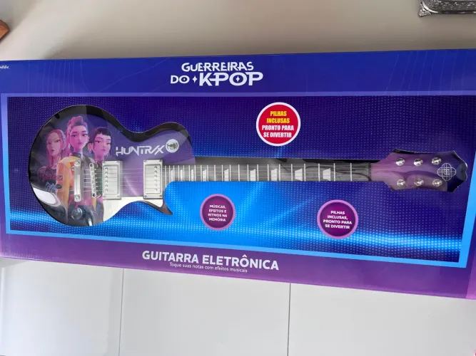 Guitarra elétrica guerreiras do kpop