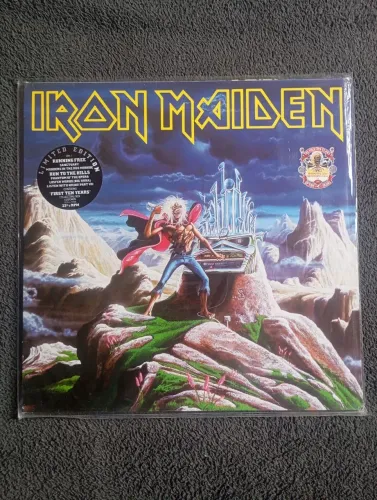 Iron Maiden LP (First Ten Years) Duplo Running Free e Running Free Live.